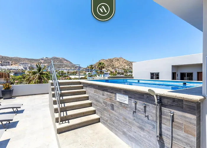 Centric 1br In Downtown Cabo - Rooftop Pool Ferienhaus Cabo San Lucas